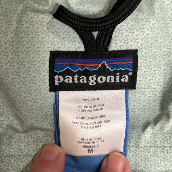 Blue PATAGONIA Rain Jacket - Picture 4 of 14